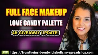 My Full Face Makeup With SheGlam+Jeffree Star Love Candy Palette | GRWM #grwm #sheglam #jeffreestar