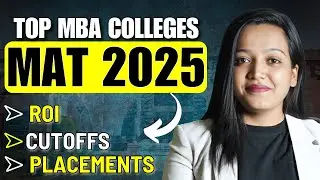 Top MBA Colleges Through MAT 2025 || ROI , Total Fees , Placements , Cutoff #mba