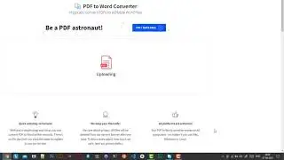 How To Convert A PDF Document To Word Document For Free | How To Edit PDF Document For Free | 