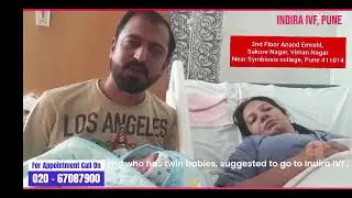 IVF Success - Bringing Smiles 2 Infertile Couples- Dr Amol Lunkad @Indira IVF Pune 1 lakh+ IVF preg.