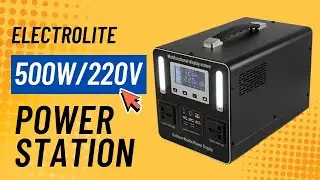 Electrolite Portable 500W/220V Multi-Function Power Station