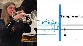 The Art of a Singing Trumpet | Jasmin Ghera and Julian Chan plays LA VEU DEL SILENCI
