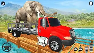 Rescue Animal Truck Transport Simulator 3d - Animals Transport Truck drive - android gameplay.
