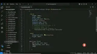 animation in css