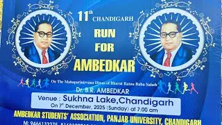 11th Run For Ambedkar at chandigarh #ambedkar #sukhnalake #citybeautiful #babasaheb #jaibhim #like 