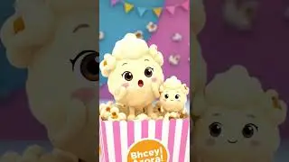 This popcorn surprised me 😭🍿#shorts #cute #ai #3danimation #cartoonchannel #ytshorts #cartoontv