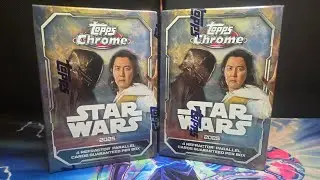 2025 Topps Chrome STAR WARS Blaster Boxes!