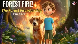 The Forest Fire Warning /Learn English Story.