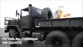 M931A2 Shorty 6x6 Military Seal Team 6 Cargo Truck Restoration by FTF Tech