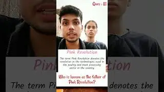 Q:111 Who is known as the father of Pink Revolution? #ytshorts #pink #revolution