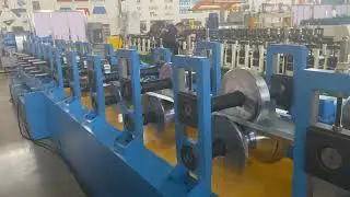 Welded metal square pipe machine