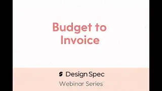 Учебное пособие по DesignSpec: от бюджета до выставления счета.