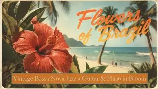 Vibrant Lo-Fi Bossa Nova Jazz &ndash; Tropical Brazil Caf&eacute; for Work & Focus | Flowers of Brazil &ndash; Hibiscus