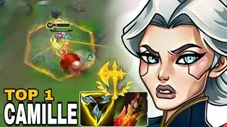 TOP 1 CAMILLE GAMEPLAY IN CHINA SERVER | CAMILLE 1V9