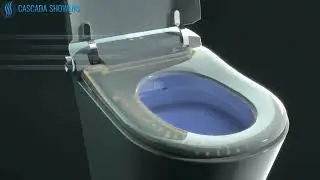 Cascada Voice Control Ceramic Smart Toilet with Advanced Bidet Functions and Heated Seat