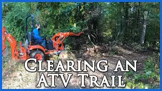 Clearing and ATV Trail & Demoing a Shed