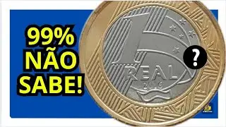 👉 Moeda de 1 Real 2016: Duas Informa&ccedil;&otilde;es Que 99% N&atilde;o Sabem!
