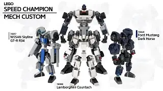 Lego Custom Mech Collection - Speed Champion