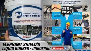 Water Proofing Liquid Rubber l Elephant Shield l Best Water Proofing Material l Easy to use Material