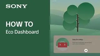 How to use ECO Dashboard on your Sony BRAVIA TV