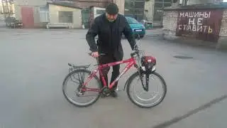 Мотовелосипед Комета для туризма
