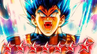 Dragon Ball Legends- ZENKAI VII, 1400%, 14* LF EVO VEGETA SHOWCASE!