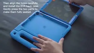 JETech Kids Case Installation for iPad