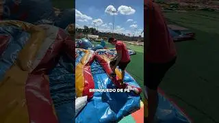 PARQUE INFL&Aacute;VEL VAZIO! #shorts