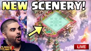 NEW Year of the Fire Horse Scenery! Ranked Hits and CWL (Clash Of Clans LIVE)  - Vertical