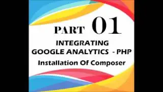 integrating google analytics with php : Installation of composer
