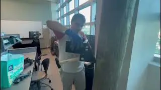 Hammer Strike on Wooden Utility Pole (Hammer Test Subsystem)