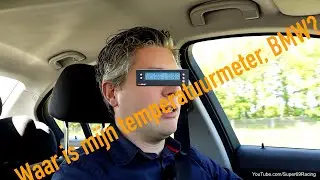 Waar zit toch de temperatuurmeter in de E90?