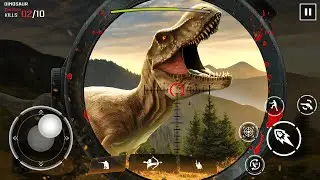 Deadly Dino Hunter Simulator - Dinosur Shooter - Android Gameplay#2