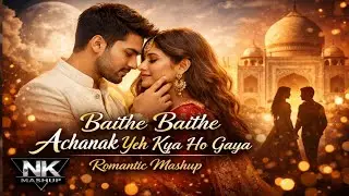 New Song | Baithe Baithe | New Hindi Song | Romantic Song 2026 |NK Mashup| 😌