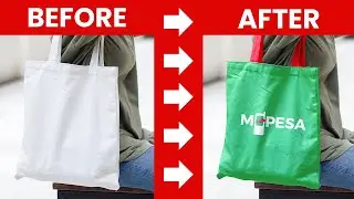 How to Make Tote bag Mockup| Photoshop Mockup Tutorial | Speed Art