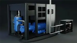 3D Animation for powERpack | Recover Energy from air compressors.