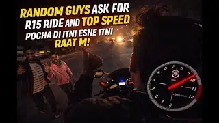 They Asked for an R15 Ride&hellip; I Showed Them REAL Top Speed 😈🔥