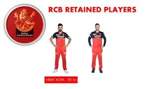 RCB Retained Players for IPL 2022