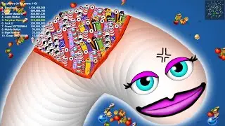 Worms Zone © 3,000,000.00+ Scores Top 01 Slither Snake Epic Noob Pro Hacker Wins and Fails 2020