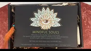 Mindful Souls Unboxing August 2021 (Box #1) #mindfulsouls