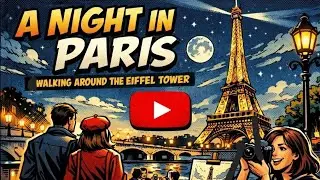 A Night in Paris | Walking Around the Eiffel Tower