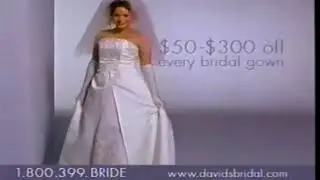 David's Bridal 2004 Vintage Tv Commercial