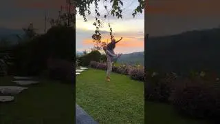 Ballet dancers at sunset✨