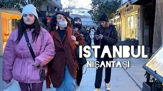 Istanbul City, Nişantaşi, The Most Luxurious Neighbourhood In Istanbul - 22 JAN 2022 - 4K