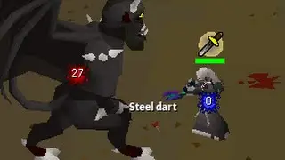 Alternative to chinning. Toxic blowpipe 105k/hr with steel darts