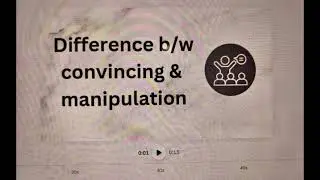 Difference between manipulation and convincing guys #skill #karma #sbo #sbotvm #workfromhome