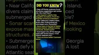 US Ocean Depths Hide 5 Lost Cities &mdash; Scientists Stunned!