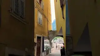 THE MOST VISITED PLACE IN LAKE GARDA ITALY \ RIVA DEL GARDA #shorts #lagodigarda  #italytravel