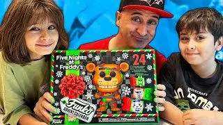 Advent Calendar FNAF Funko Pop !! Los Polo abrimos el calendario de adviento de Freddy