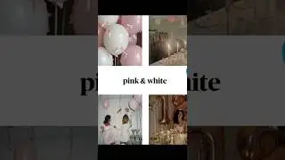 BIRTHDAY THEME IDEAS 🌟💗🌺🛍 #birthday #birthdaythemes #birthdaytheme #birthdaypartydecor #aesthetic